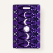 Lila Mondkind Ausweis (Rückseite)