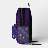 Lila Mondkind Bedruckter Rucksack (Rechts)