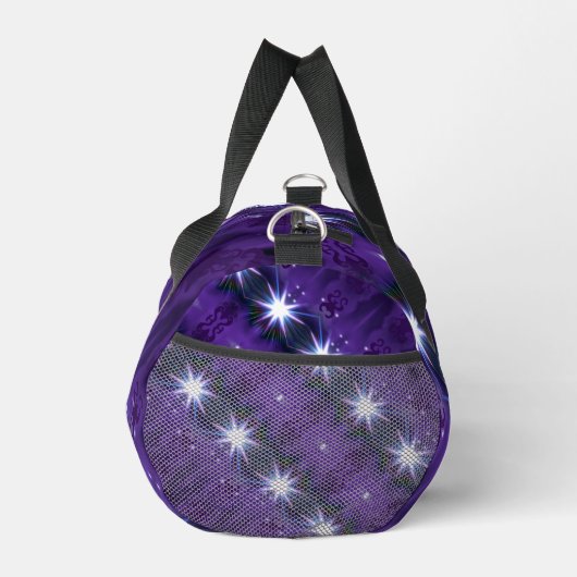 Lila Mondkind Duffle Bag (Rechts)