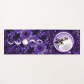 Lila Mondkind Yogamatte (Vorderseite (Horizontal))