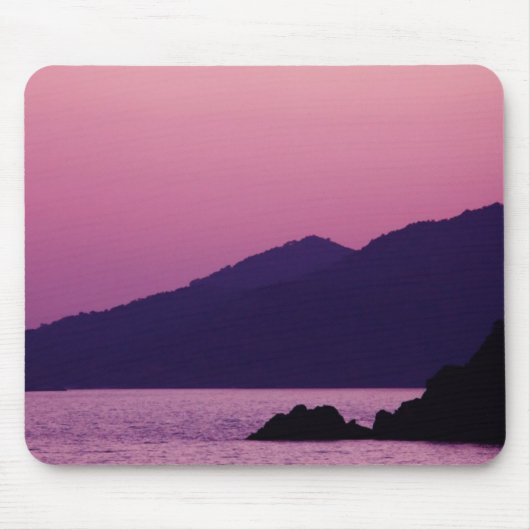 lila Mondmousepad Mousepad (Vorne)