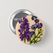 lila Monkshoods lila Button (Vorne & Hinten)