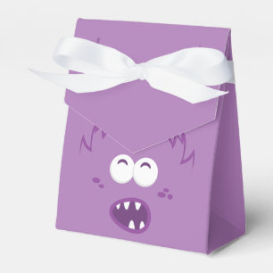 Lila Monster-Gesicht-Geschenkboxen Geschenkschachtel