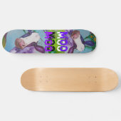 Lila MOO-KUH Skateboard (Horizontal)