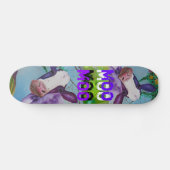 Lila MOO-KUH Skateboard (Horizontal)