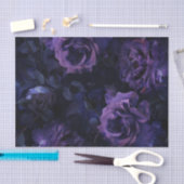 Lila Moody-Rose Seidenpapier (Handwerk)