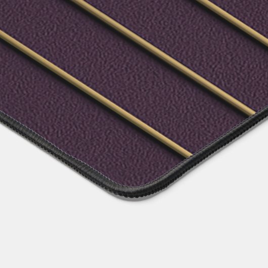 Lila Moon Bunny Design Desk Mat Schreibtischunterlage (Ecke)