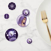 Lila Moon Child Confetti Konfetti (Gruppe)