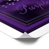 Lila Moon Child Poster (Ecke)