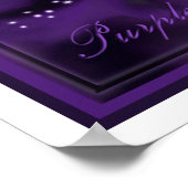 Lila Moon Child Poster (Ecke)