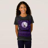 Lila Moon Child T - Shirt (Vorne ganz)