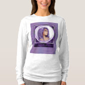 Lila Moon Child T - Shirt (Vorderseite)