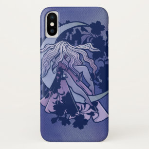 Lila Moon Goddess Wiccan Triple Moon Symbol Art Case-Mate iPhone Hülle