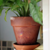 Lila Moon Goddess Wiccan Triple Moon Symbol Art Gummistempel