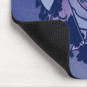 Lila Moon Goddess Wiccan Triple Moon Symbol Mousepad (Ecke)