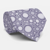 Lila Moon Neck Tie Krawatte (Gerollt)