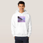 Lila Morgenröte Hoodie (Vorne ganz)