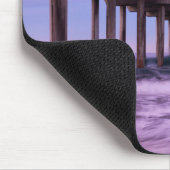 Lila Morgenröte Mousepad (Ecke)