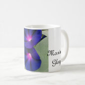 Lila Morning Glory Tasse (VorderseiteRechts)