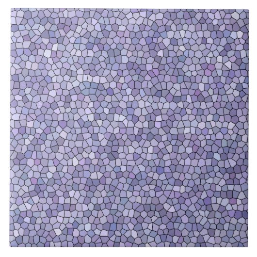 Lila-Mosaikmuster Fliese (Vorderseite)