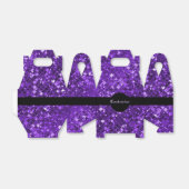 Lila Mosaikmuster-Gable-Fingerkasten Geschenkschachtel (Ungefaltet)