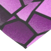 Lila Mosaiktablett Tischdecke (Schrägansicht)