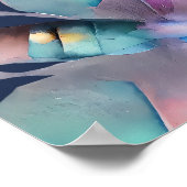 Lila Moth Poster (Ecke)