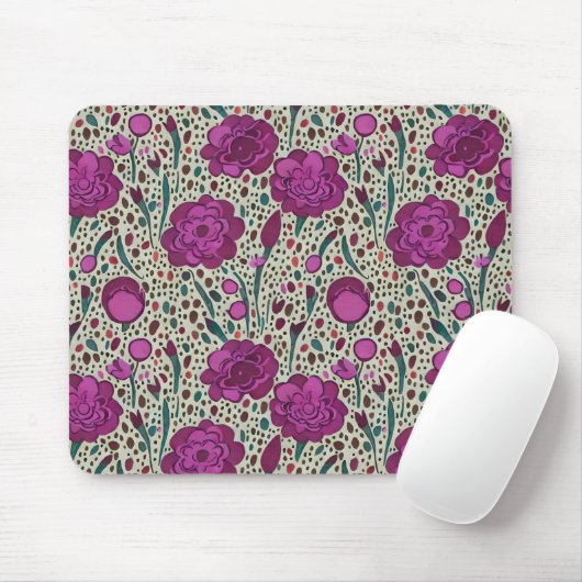 Lila Mousepad (Mit Mouse)