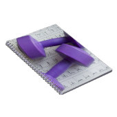 Lila Mulden. Notizblock (Rechte Seite)