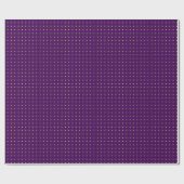 Lila & Multi Mini Polka Dots 02 Geschenkpapier (Flach)