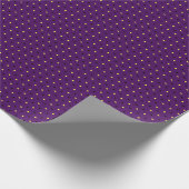 Lila & Multi Mini Polka Dots 02 Geschenkpapier (Ecke)