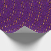 Lila & Multi Mini Polka Dots 04 Geschenkpapier (Ecke)