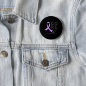 Lila Multifunktionsleisten-Fibromyalgie Button (Beispiel)
