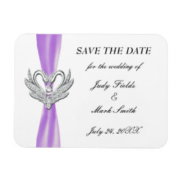 Lila Multifunktionsleisten-Silberschwänze speicher Magnet