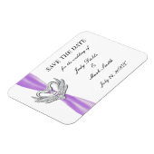 Lila Multifunktionsleisten-Silberschwänze speicher Magnet (Linke Seite)