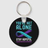 Lila Multifunktionsleisten-Unterstützung für die P Schlüsselanhänger (Vorderseite)