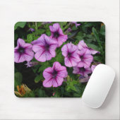 Lila Mum Blume Mouse Pad Mousepad (Mit Mouse)