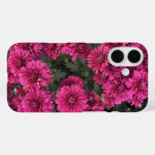 Lila Mums iPhone 16 Hülle (Rückseite (Horizontal))