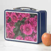 Lila Mums Metal Lunchbox (Beispiel)