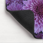 Lila Mums the Word! Mousepad (Ecke)