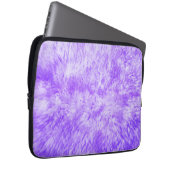 Lila Mur Frenzy Laptop Sleeve (Vorne Rechts)