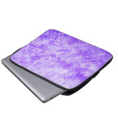 Lila Mur Frenzy Laptop Sleeve (Vorne Knopf)