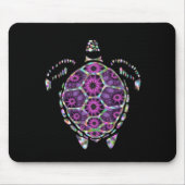 Lila Muschel der Schildkröte Mousepad (Vorne)
