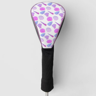 Lila Muscheln Golf Head Cover Headcover