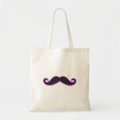 Lila Mustache, Curl Mustache, Mustache, Stache Tragetasche (Vorne)