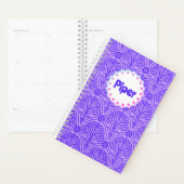 Lila Muster Boho Namensplaner Planer (Anzeige)