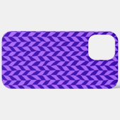 lila Muster Case-Mate iPhone Hülle (Hinten (horizontal))
