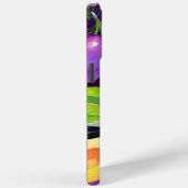 Lila Muster Case-Mate iPhone Hülle (Rückseite / Rechts)