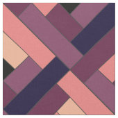 Lila Muster der diagonalen Geometrie Stoff (Nahaufnahme)