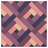 Lila Muster der diagonalen Geometrie Stoff (Muster)